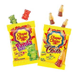 Kẹo Dẻo Chupa Chups Cola 24g combo 10 gói