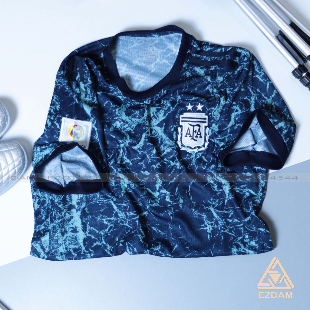 Bộ Quần Áo Bóng Đá Đội Tuyển Argentina xanh  21-22- Áo Đá Bóng Đẹp ĐÀM SPORT 3_QL_17