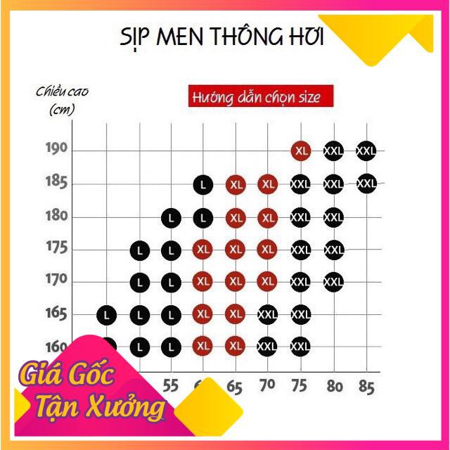 Hộp 4 Quần Sịp Men Đùi Thông Hơi Xuất Nhật 102