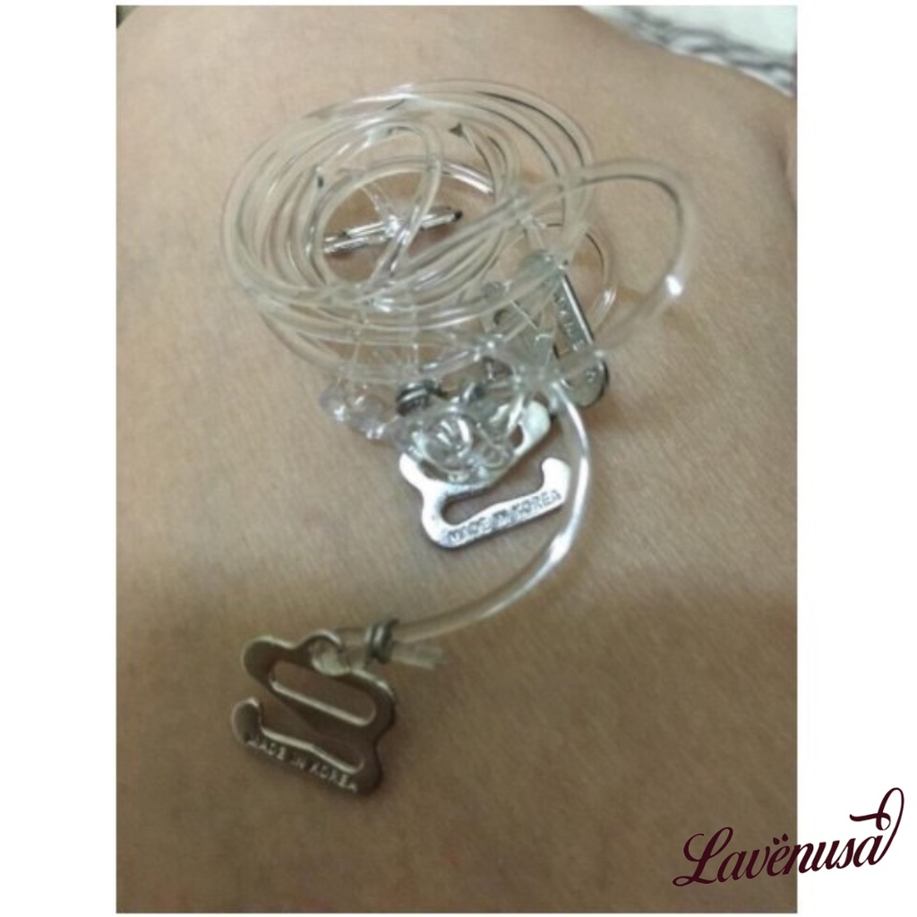 Dây quai áo ngực trong suốt nhựa siêu dai dẻo bền tiện dụng LAVENUSA AL67