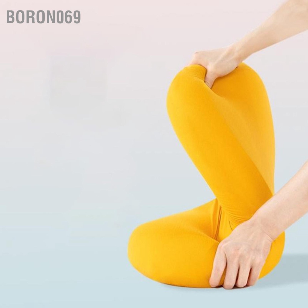 Boron069 Gối Memory Foam dạng đường cong tự nhiên Mềm mại phục hồi chậm hỗ trợ cổ cho hộ gia đình