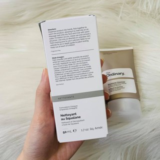 The Ordinary Squalane Cleanser - Sữa rửa mặt ( 50mL )