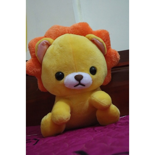 THÚ BÔNG SƯ TỬ BÔNG VÀNG LION AMUSE NHẬT BẢN CHÍNH HÃNG