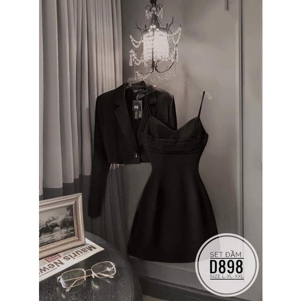 Set đầm và khoác