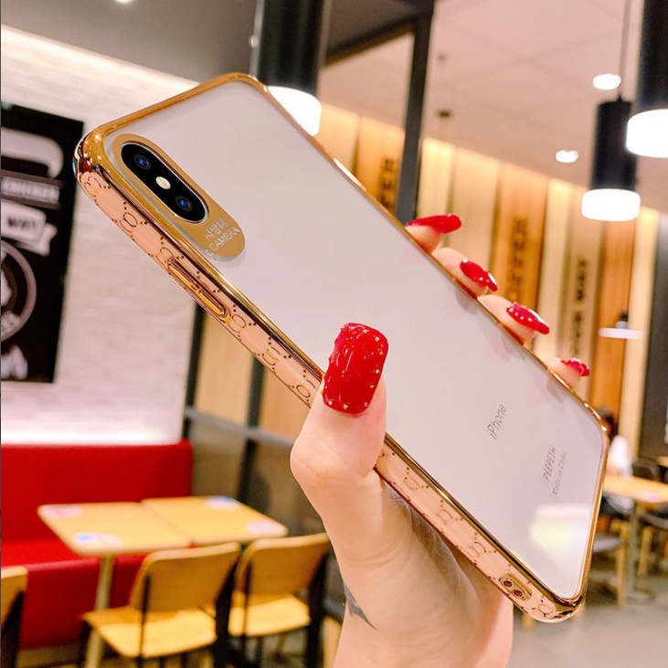 Ốp Điện Thoại Trong Suốt Cho IPhone 11 11ProMax 7 8 SE2020 7Plus 8Plus IPhone Xr XsMax SE20