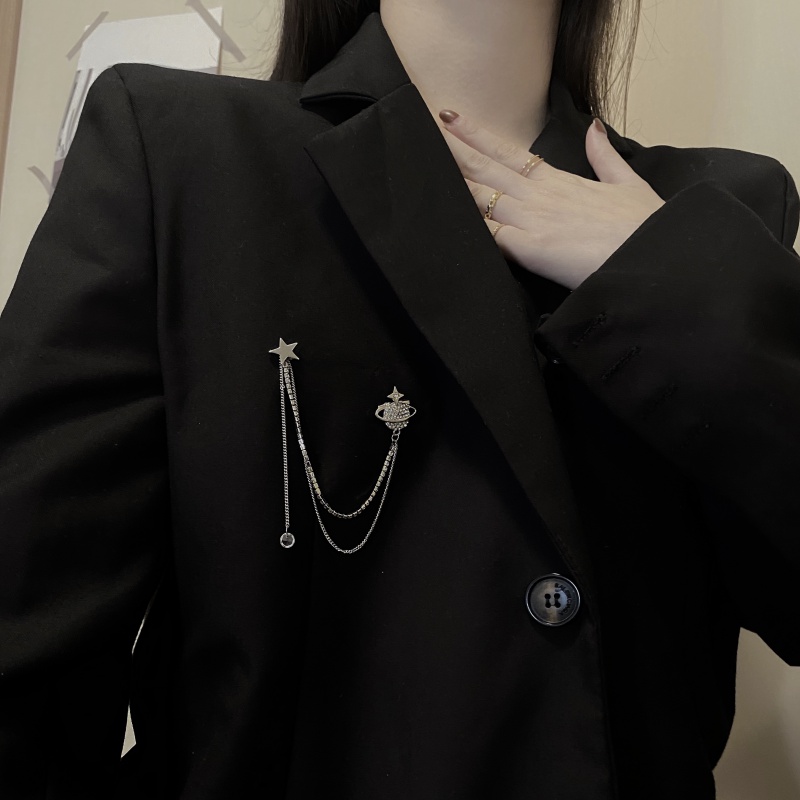 Cài Ngực Áo Thiết Kế Hình Ngôi Sao Thời Trang Dành Cho Nữ