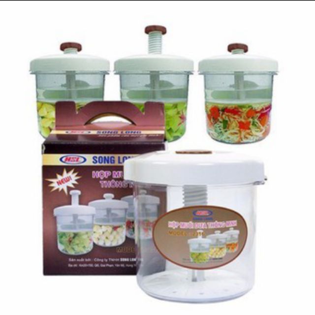Hũ muối dưa cà thông minh
