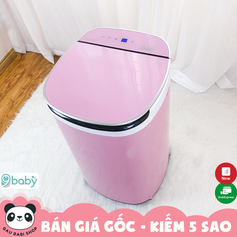 FREE SHIP !!! Máy giặt mini cao cấp bản LUX 2021 màu hồng mới nhất, mẫu 4.5kg cảm ứng chính hãng bảo hành 1 năm