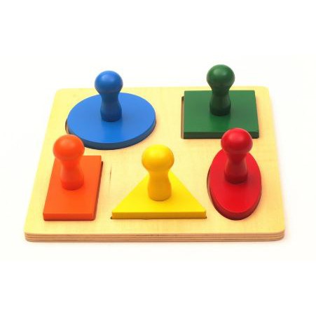 GIÁO CỤ MONTESSORI 0-3 TUỔI - các loại bảng hình dạng