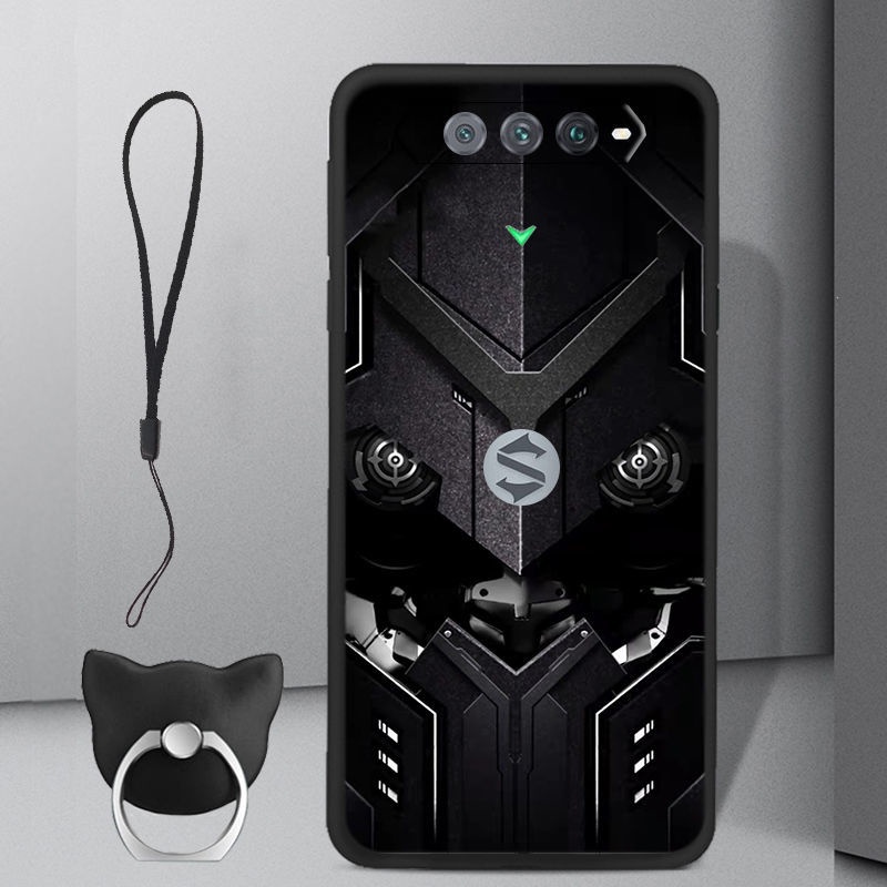 Ốp Điện Thoại Dạng Giáp Chống Rơi Đơn Giản Cho Black Shark 5 RS 4 KSR-A0 Black Shark 5Pro