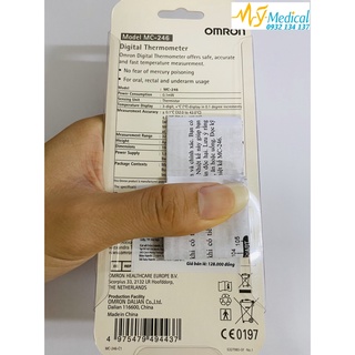Nhiệt kế điện tử Omron MC-246