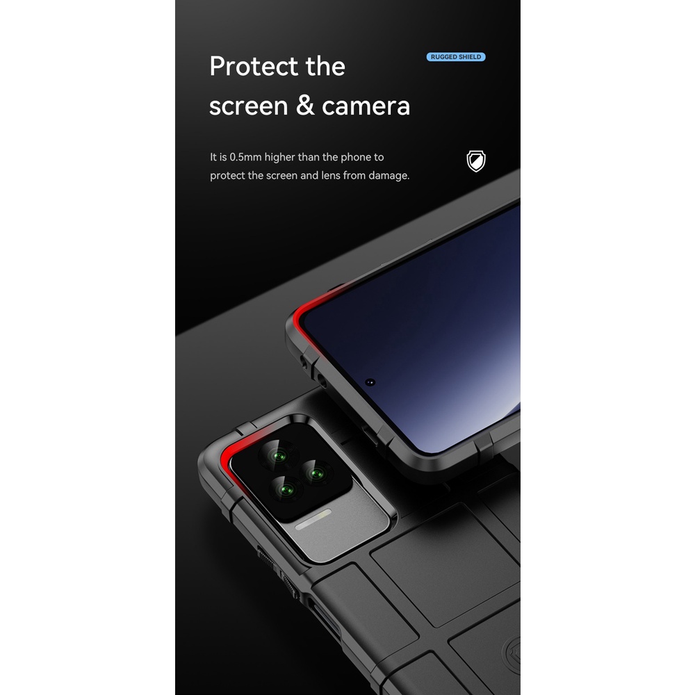 Ôp Điện Thoại Silicon Dẻo Mặt Nhám Sang Trọng Chống Sốc Cho redmi k50 pro 5g redmik50 5g Ốp