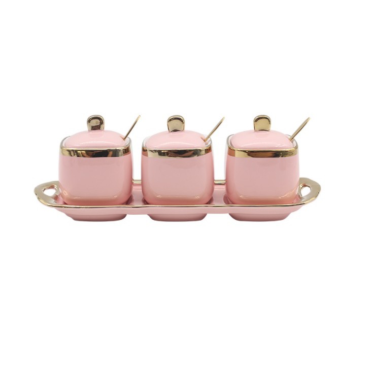 Hũ đựng gia vị sứ 💥CUNTOM💥bộ đựng gia vị  nhà bếp | BigBuy360 - bigbuy360.vn