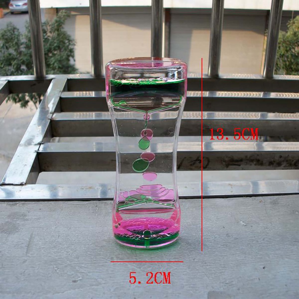 Đồng Hồ Cát Dạng Dầu Lỏng Giọt Nước Nhiều Màu Hình Trái Tim Phi Hành Gia 30 60 Phút Mini 3d Thủy Tinh Trang Trí Để Bàn