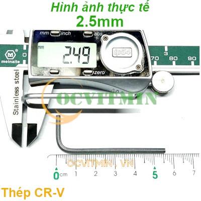 Khóa Lục Giác Chất Liệu Thép CR-V, Lục Lăng