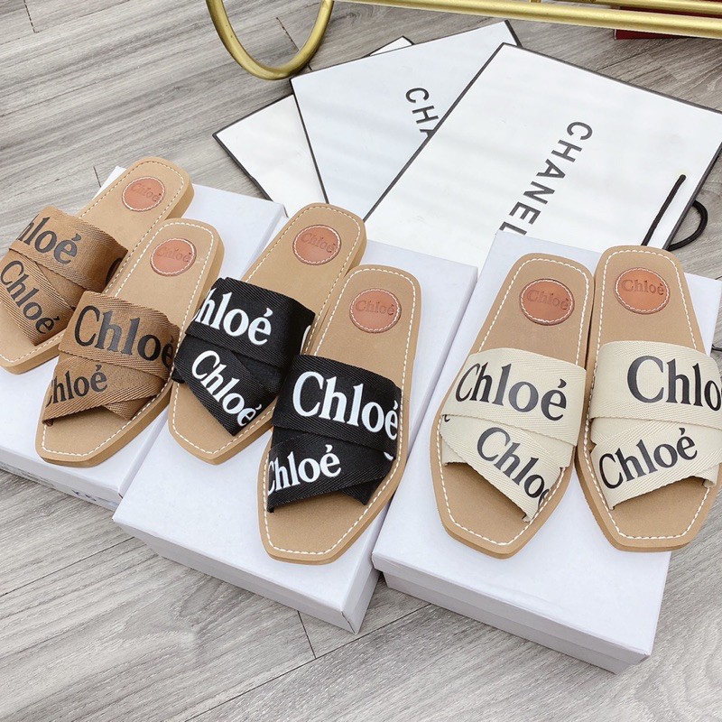 Dép lê Chloe’ hàng QC cao cấp, fullbox hãng