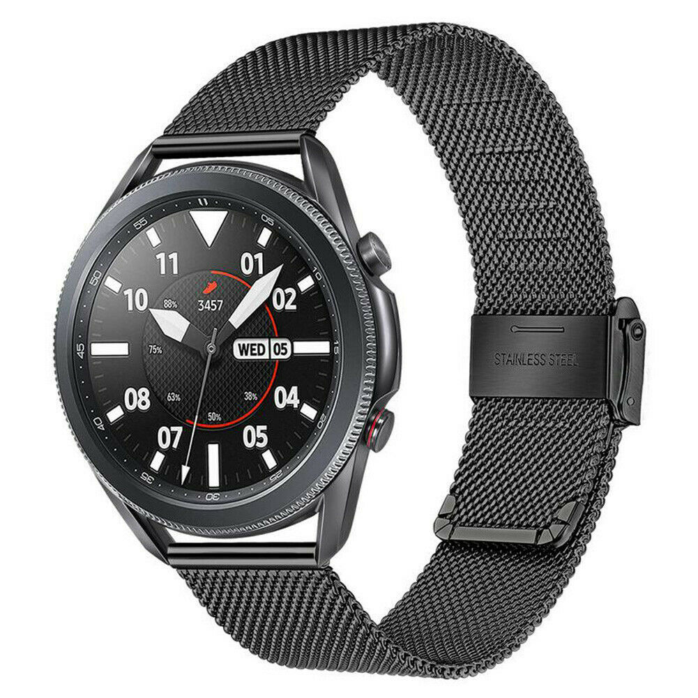 Dây Đeo Milanese Cho Đồng Hồ Samsung Galaxy Watch 3 45mm 41mm/ Active 2/ Galaxy 46mm 42mm/ Gear S3 S2 20mm 22mm