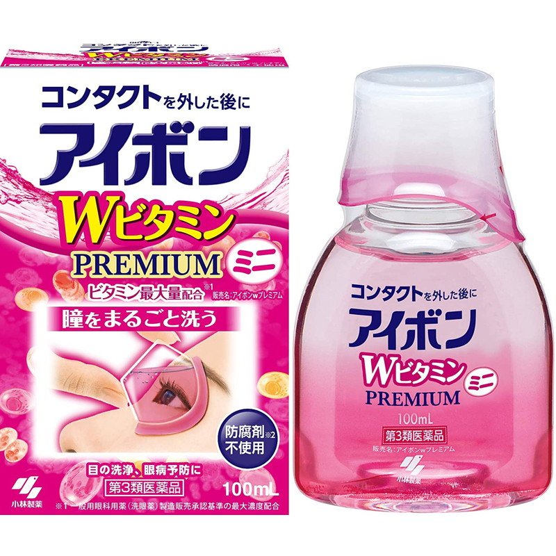 Nước rửa mắt Eyebon W Vitamin Nhật Bản 500ml có bill Nhật