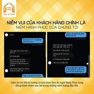 BABYPLUS[tặng bình cho bé] giải pháp giúp bé ăn ngon, ngủ ngon, tăng cân sau 7 ngày
