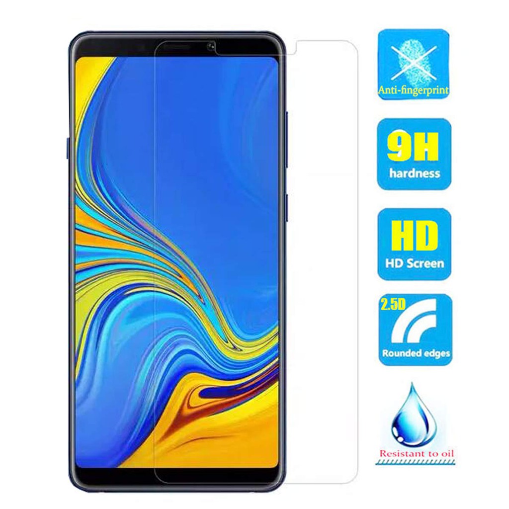 Tấm dán kính cường lực Samsung Galaxy A9 2018 hiệu Glass Pro - Không full màn hình