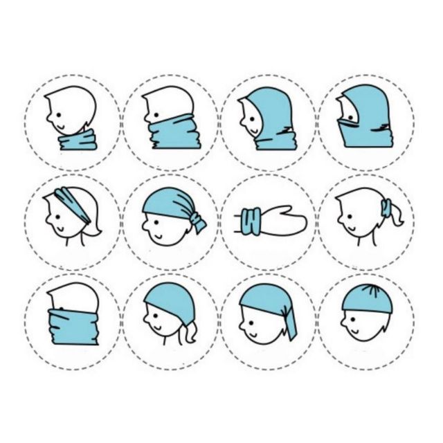 Khăn Ống Quàng Cổ Cotton 2 Lớp Giữ Ấm Cổ Cho Bé Loại 1