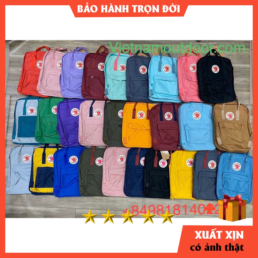 Balo Fjallraven  KanKen Classic màu hot nhất - vải không thấm nước BẢO HÀNH TRỌN ĐỜI