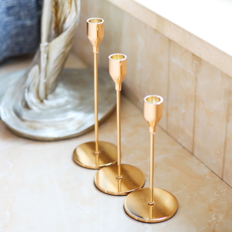 Chân Nến Trang Trí Tiệc Cưới Thiết Kế Đơn Giản Siêu Thanh Lịch