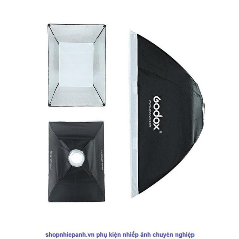 TẢN SÁNG SOFTBOX GODOX 60X90 CM CHO ĐÈN FLAST CHỤP ẢNH CHUYÊN NGHIỆP