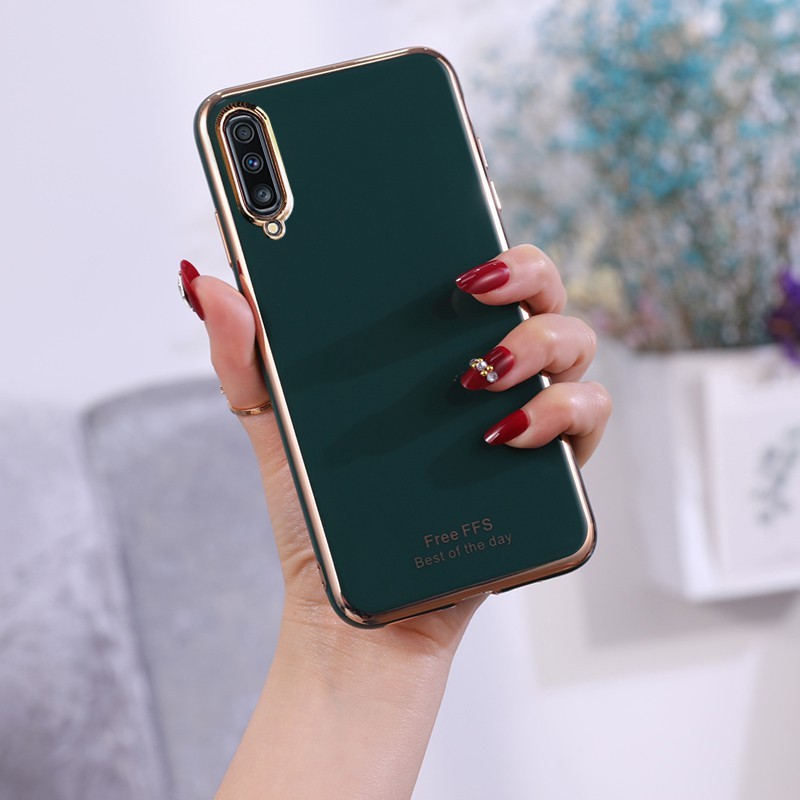 Ốp Điện Thoại Koosuk Cho Samsung Galaxy A70 A50 A50s A30s a30 A20 Bằng TPU Silicon Mềm Mạ Điện 6D Sang Trọng