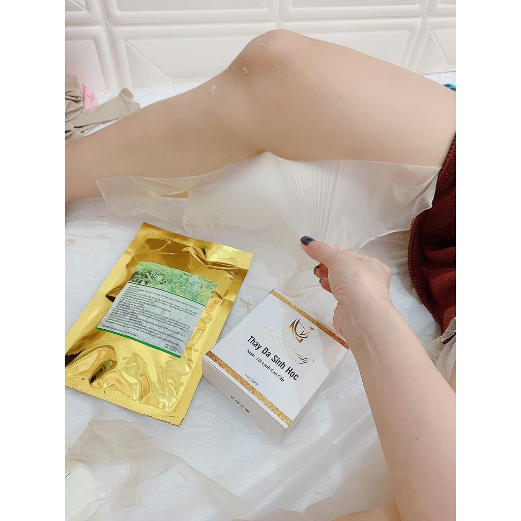 Combo Thay Da Lột Lạnh Tay Chân Cổ NASHI | Tắm Trắng - Tẩy Tế Bào Chết Tái Tạo Collagen