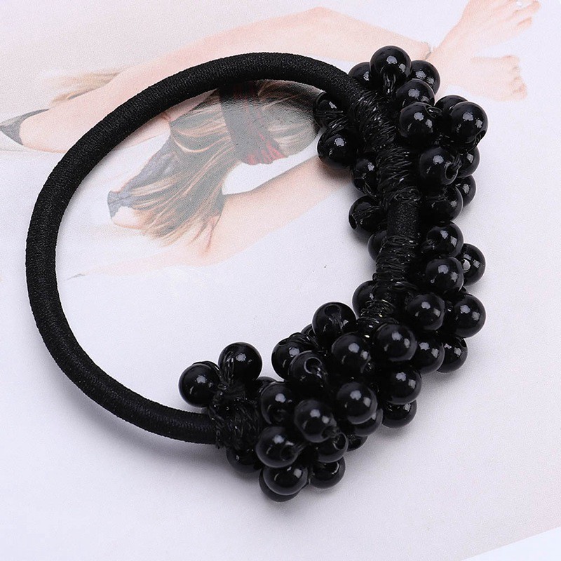 Dây buộc tóc đính ngọc trai giả xinh xắn thời trang