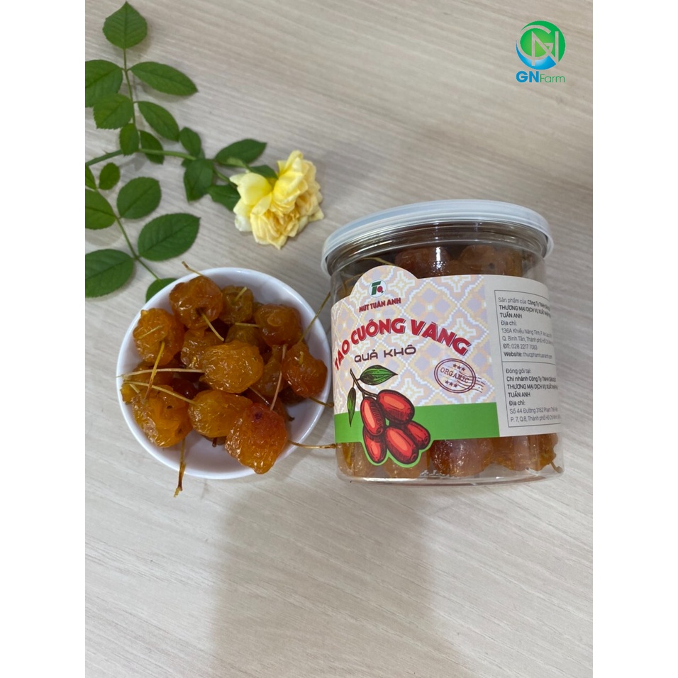 Mứt Táo Loại Ngon Mứt Cherry Táo Cuống Vàng Thơm Ngon