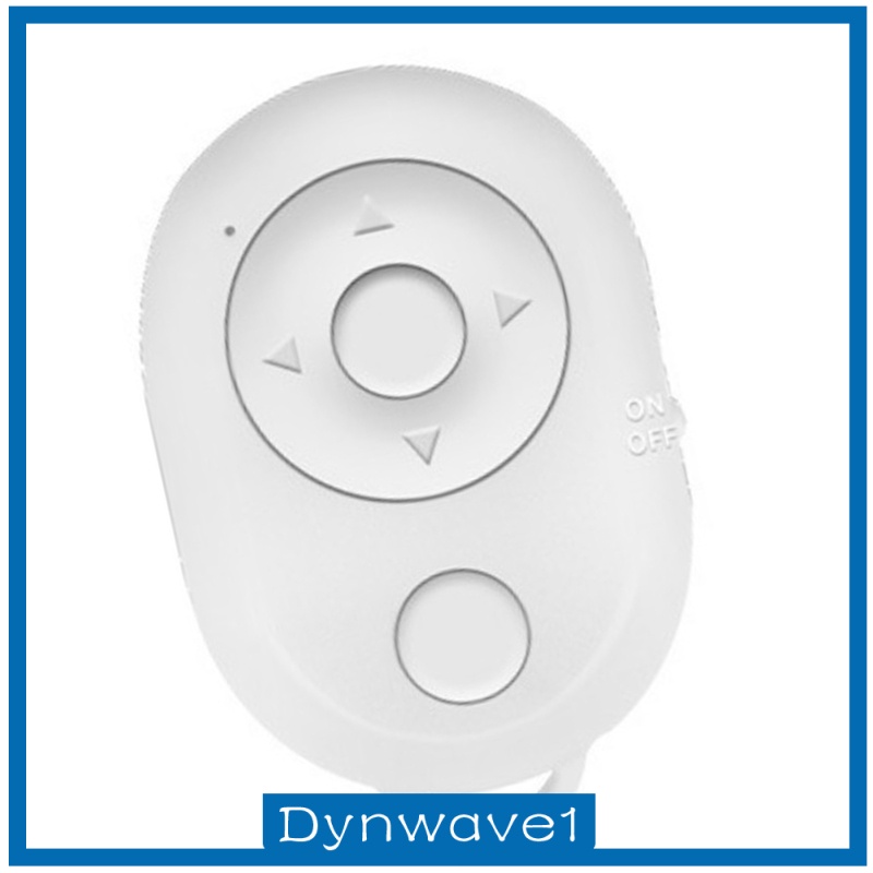 [DYNWAVE1] Portable Bluetooth Camera Shutter Remote Control Wireless Selfie Button Clicker for Photos Videos