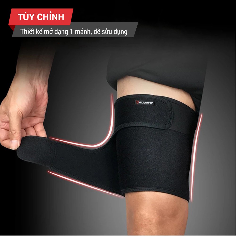 Đai cuốn bảo vệ đùi chống căng cơ hỗ trợ chấn thương GoodFit GF502T