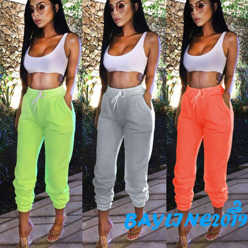 ❀ℳay-Womens Slim Fit Tracksuit Bottoms Skinny Jogging Joggers Pants Trousers