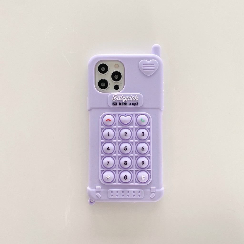 Ôp Điện Thoại Silicon Dẻo Màu Hồng / Tím / Xanh Lá Thời Trang Cho Iphone 12 11 pro max xs max xr x 7 8 plus