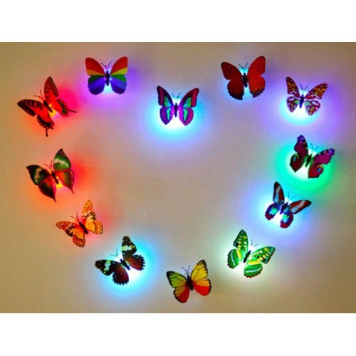 ĐÈN LED DÁN TƯỜNG BƯỚM
