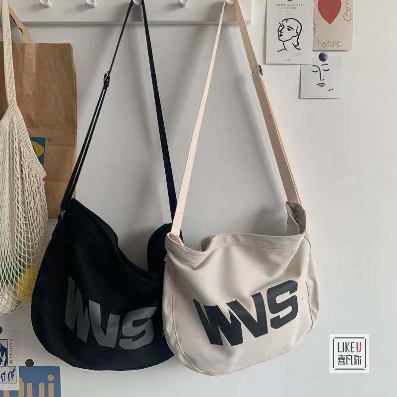 Túi Xách Canvas Cỡ Lớn Thiết Kế Đơn Giản Phong Cách Retro Nhật Bản