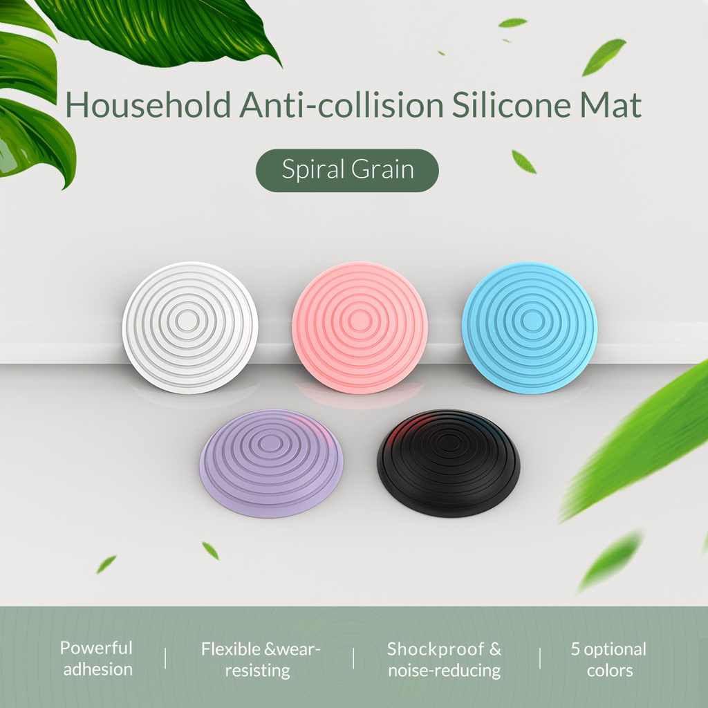 2 Miếng Đệm Dán Chống Va Đập ORICO SG-WR2 Bằng Silicone Hình Tròn Cho Cửa Nhà, Cửa Tủ, Nắp Bồn Cầu Tiện Lợi chính hãng
