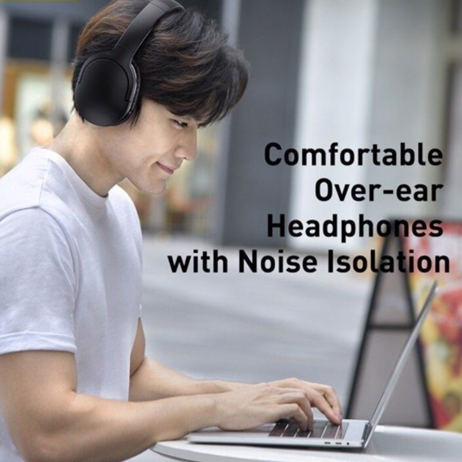 (Chính hãng-Sẵn) Tai nghe nhạc chụp tai không dây cao cấp Baseus Encok Wireless headphone D02 Pro LV438