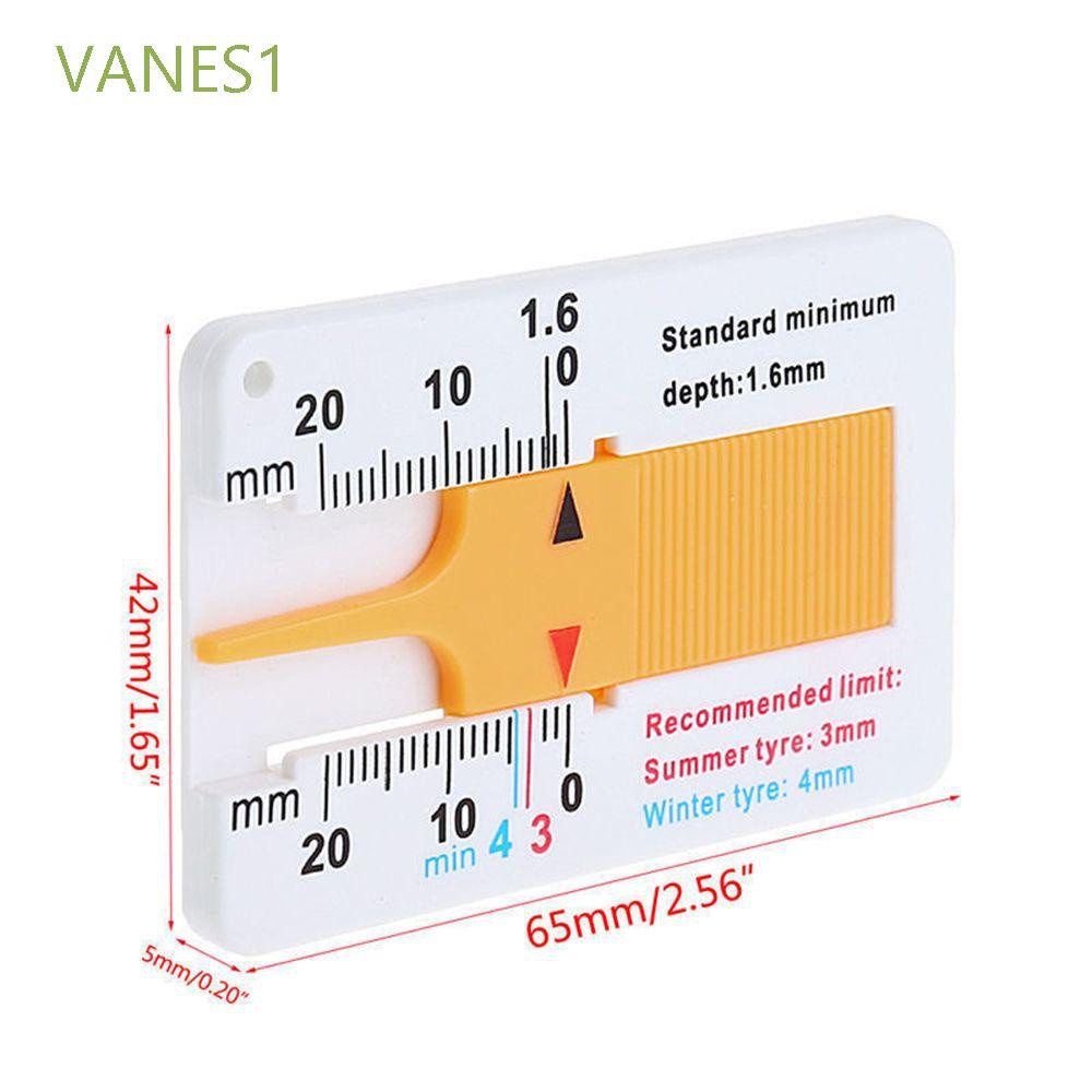 Thước Đo Độ Sâu Lốp Xe Hơi Chuyên Nghiệp Nhiều Màu Sắc Vanes1