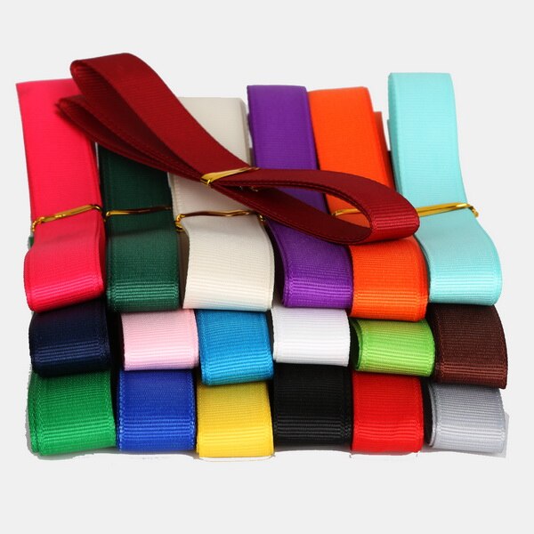 Cuộn Dây Ruy Băng 7mm - 38mm 15 Yard Màu Sắc Ngẫu Nhiên Trang Trí Tiệc Cưới