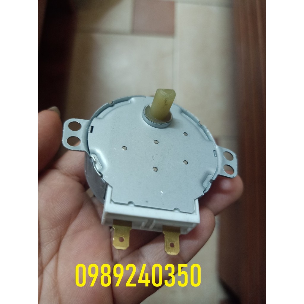 Mô tơ quay đĩa lò vi sóng 220V - 4W trục vát