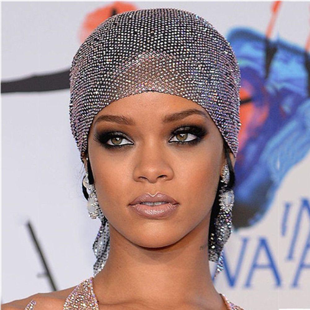 Khăn Trùm Đầu Turban Co Dãn CHIHIRO1|Mũ Lưỡi Trai Phối Lưới Thời Trang Cho Nữ