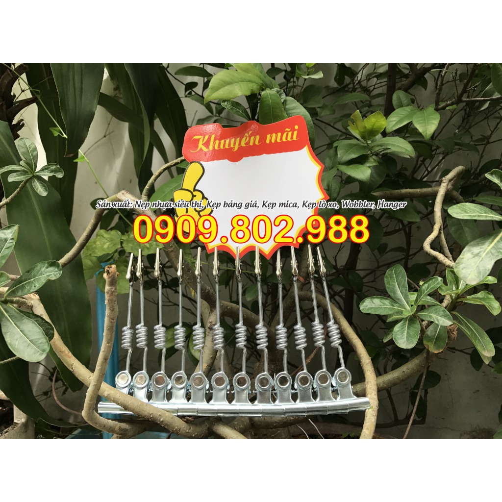 Combo 60 cái Kẹp lò xo 2 đầu kẹp