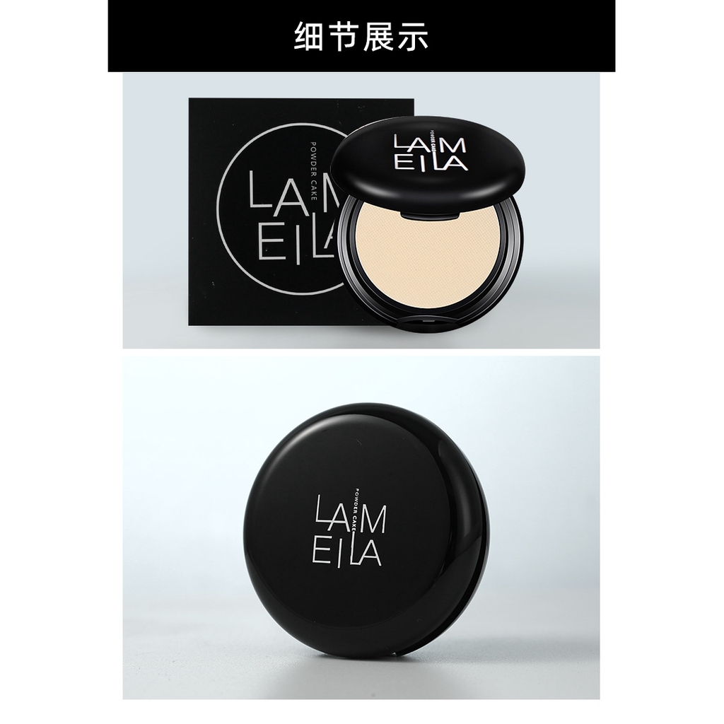Phấn Nền Dạng Nén Lameila Kiểm Soát Dầu Kết Cấu Nhẹ Lâu Trôi
