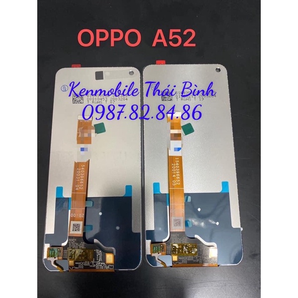 Màn Hình Nguyên Bộ OPPO A52 / A72 / A92 / Realme 6 / Realme Q2 / Realme Q2 Pro, Loại ZIN (tặng keo dán + cường lực)