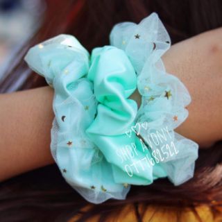 Dây cột tóc mẫu Scrunchies đa dạng