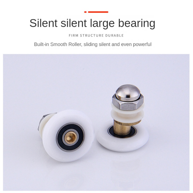 Set 8 Ròng Rọc Cửa Kính Trượt Thay Thế Chất Lượng Cao