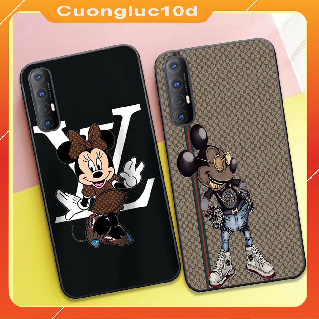 Ốp lưng Oppo Reno 3 / Reno 3 Pro chuột Mickey phong cách, đẹp mắt. Vỏ lưng Oppo in hình phong cách, siêu chất